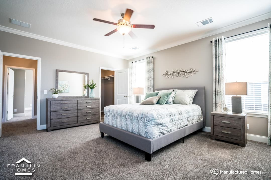 Prefab cottage series bedroom home features