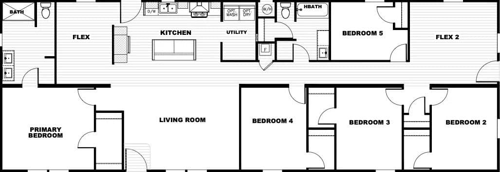 Super fly floor plan home features