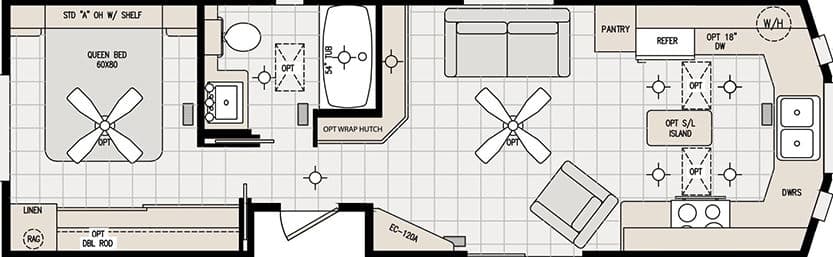 Sedona sn11351c floor plan and hero home features