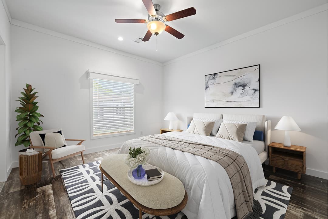 Champion community bedroom home features