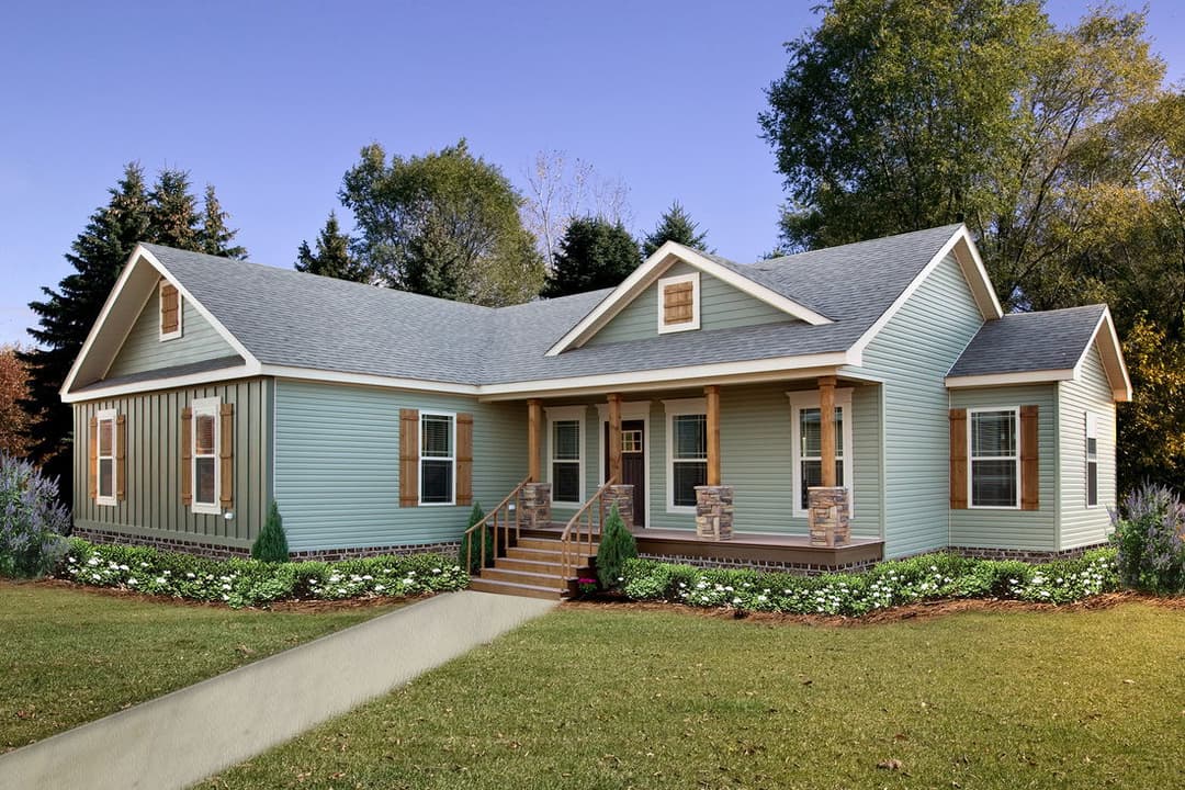 Briarritz hero, elevation, and exterior home features