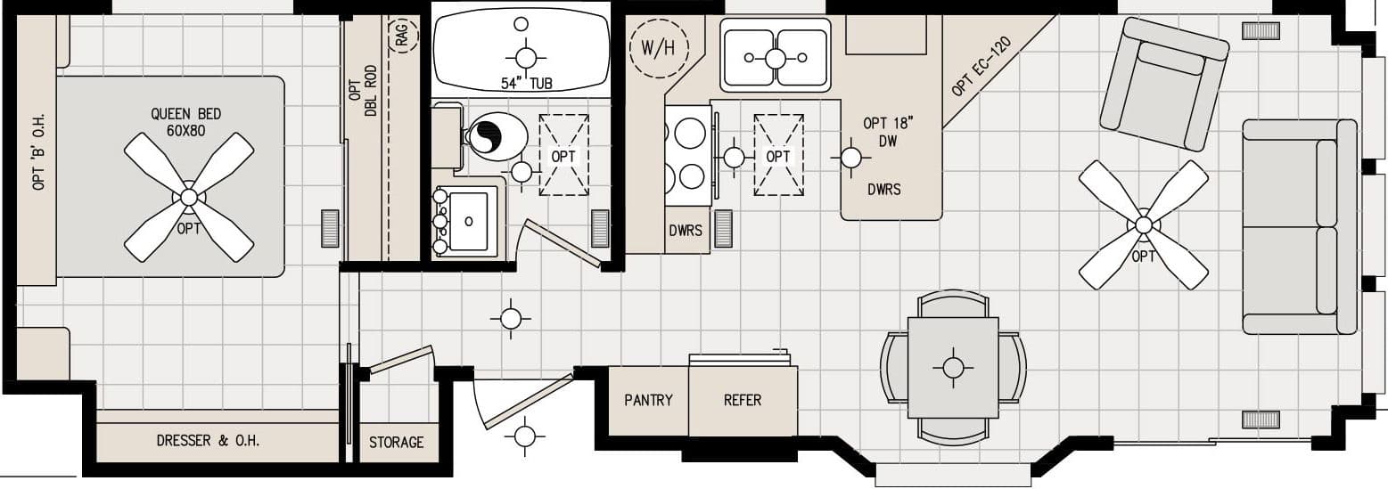 Sedona sn11351a floor plan home features