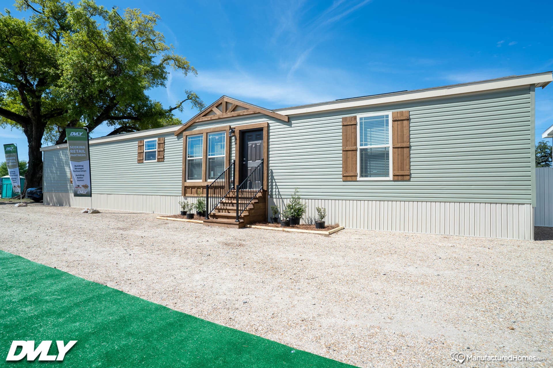 The lodge 3 hero, elevation, and exterior home features