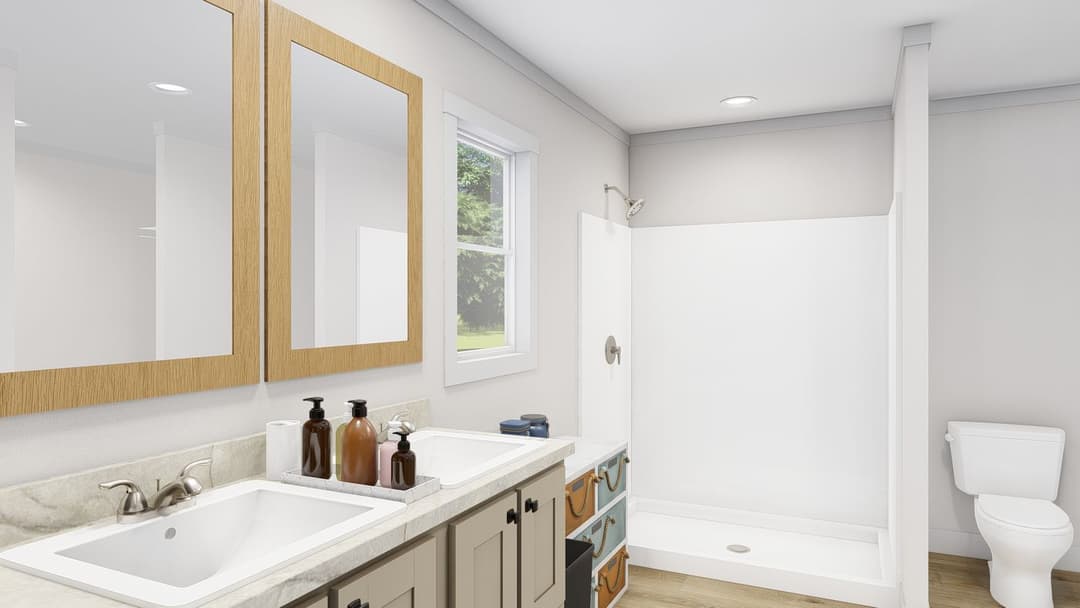 Let it be bathroom home features