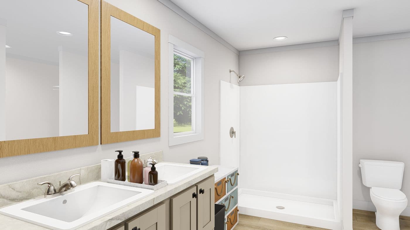 Let it be bathroom home features