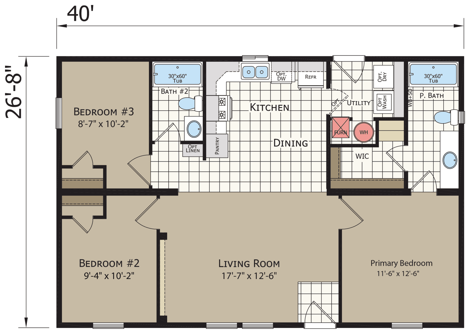 Dreamworks dw4403b floor plan home features