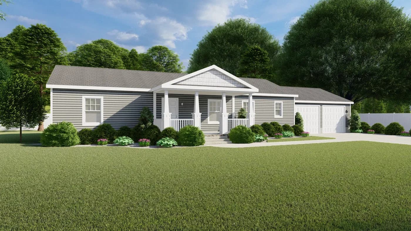 Hill st hero, elevation, and exterior home features
