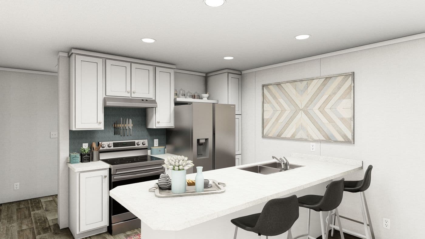 Jade 40 kitchen home features