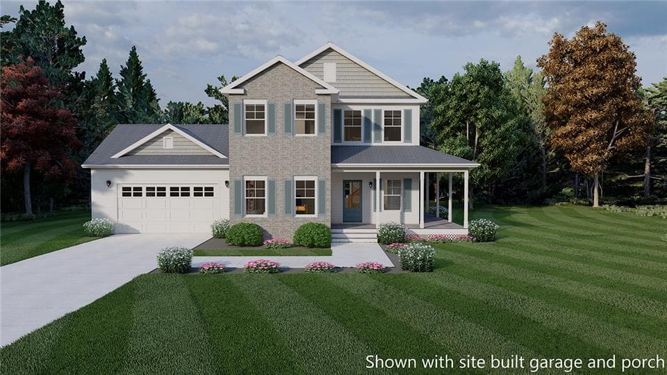 Somerton iii hero, elevation, and exterior home features