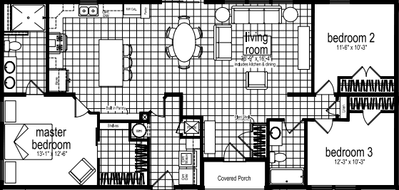 Sequoia floor plan home features