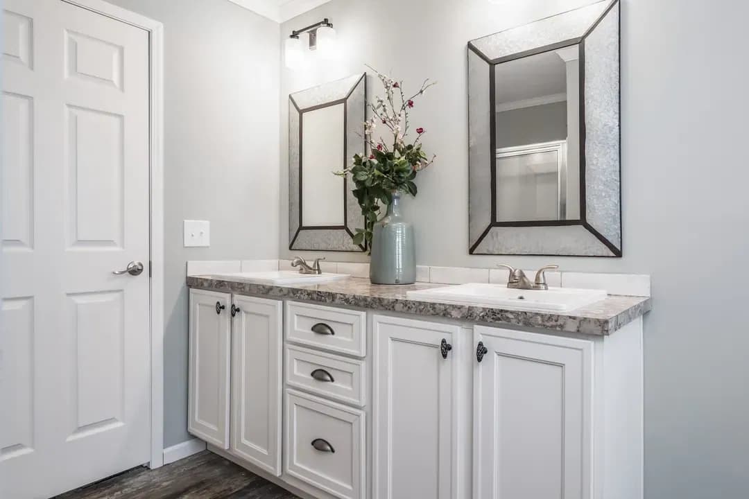 The jefferson bathroom home features