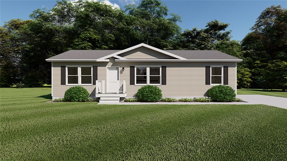 Evolution series pierce model 2850 hero, elevation, and exterior home features