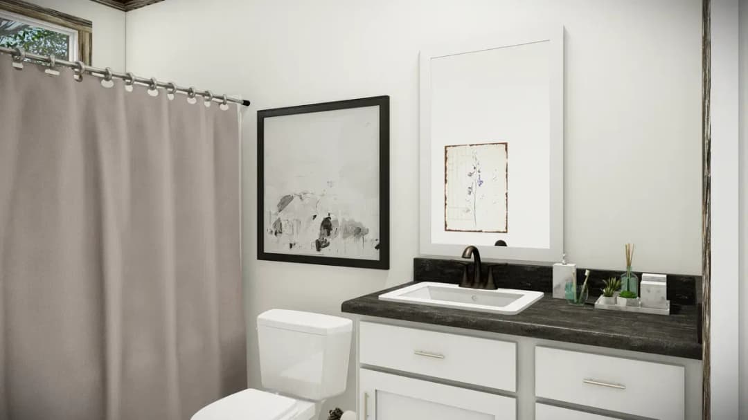 The sumner bathroom home features
