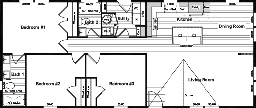 Triumph floor plan home features