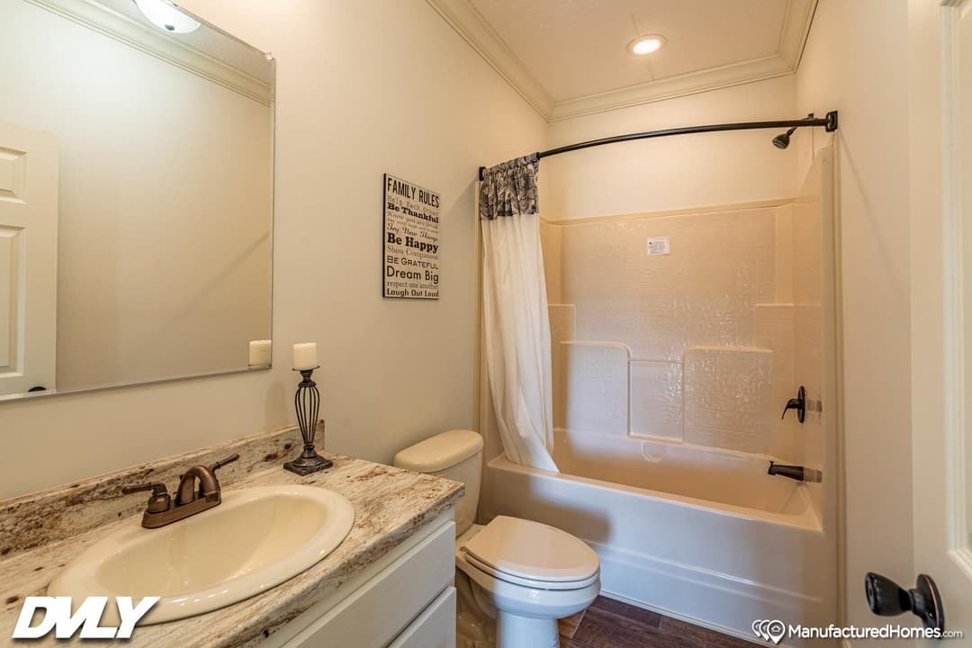 Orchard house (study) bathroom home features