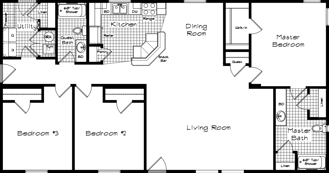 Cedar canyon 2046 floor plan home features