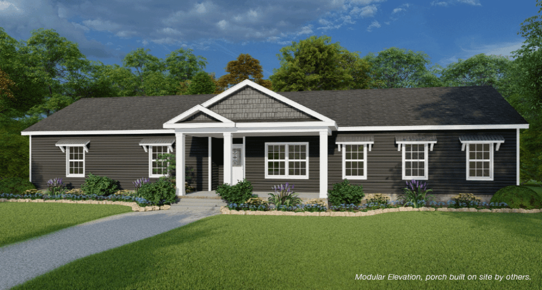 3321 classic hero, elevation, and exterior home features