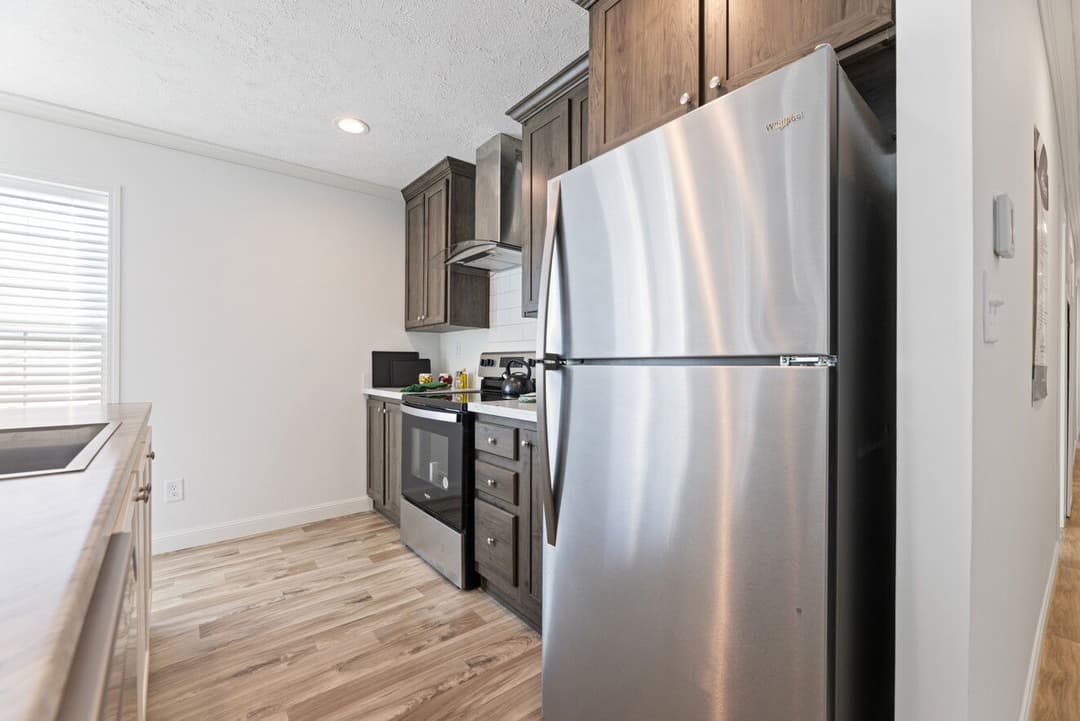 The sugar run duplex interior and kitchen home features