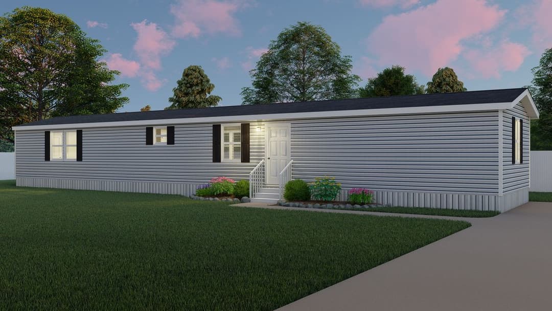 Blazer 76 p elevation and exterior home features