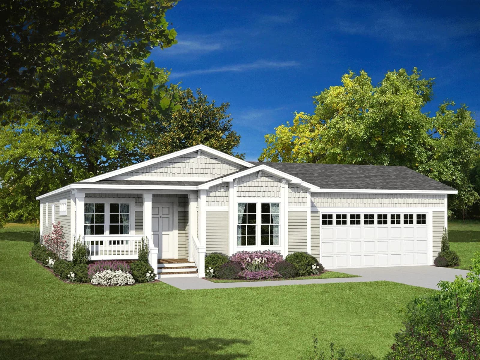 Nicolet hero, elevation, and exterior home features