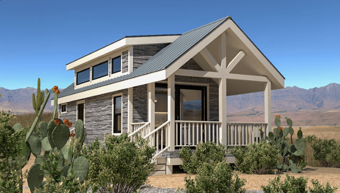 Cavco glendale alpine hero, exterior, and elevation home features