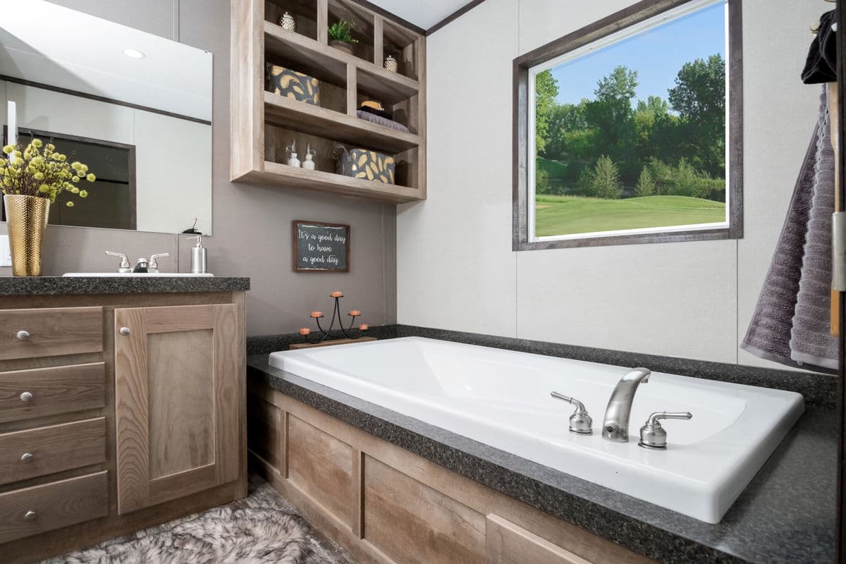 The patton bathroom home features