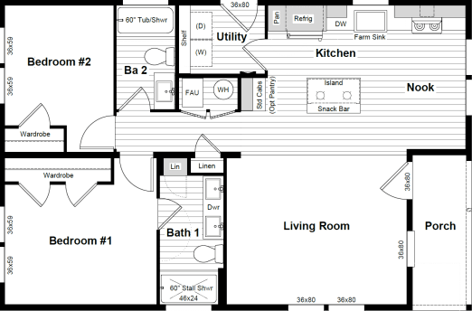 El cajon floor plan home features