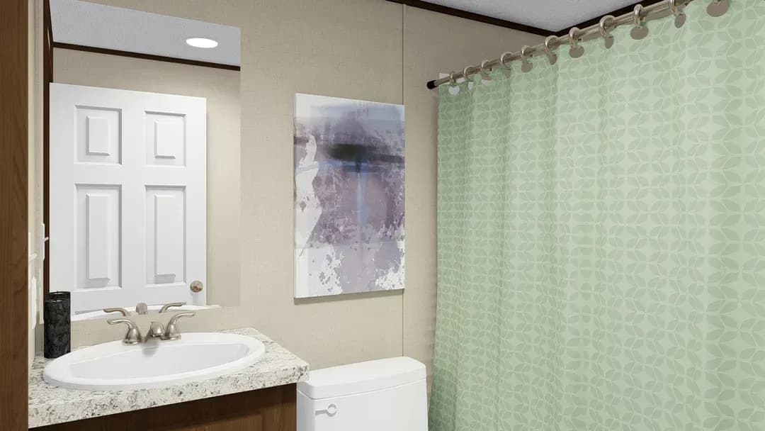 Glory bathroom home features
