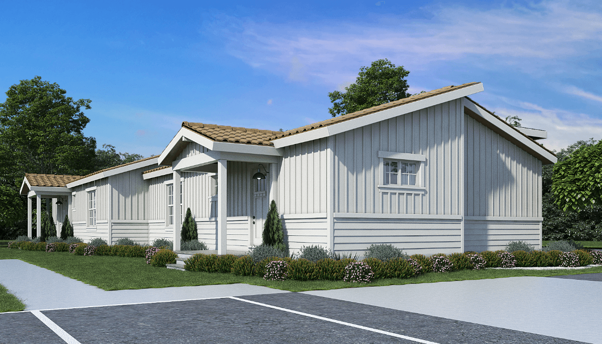 The glacier elevation home features