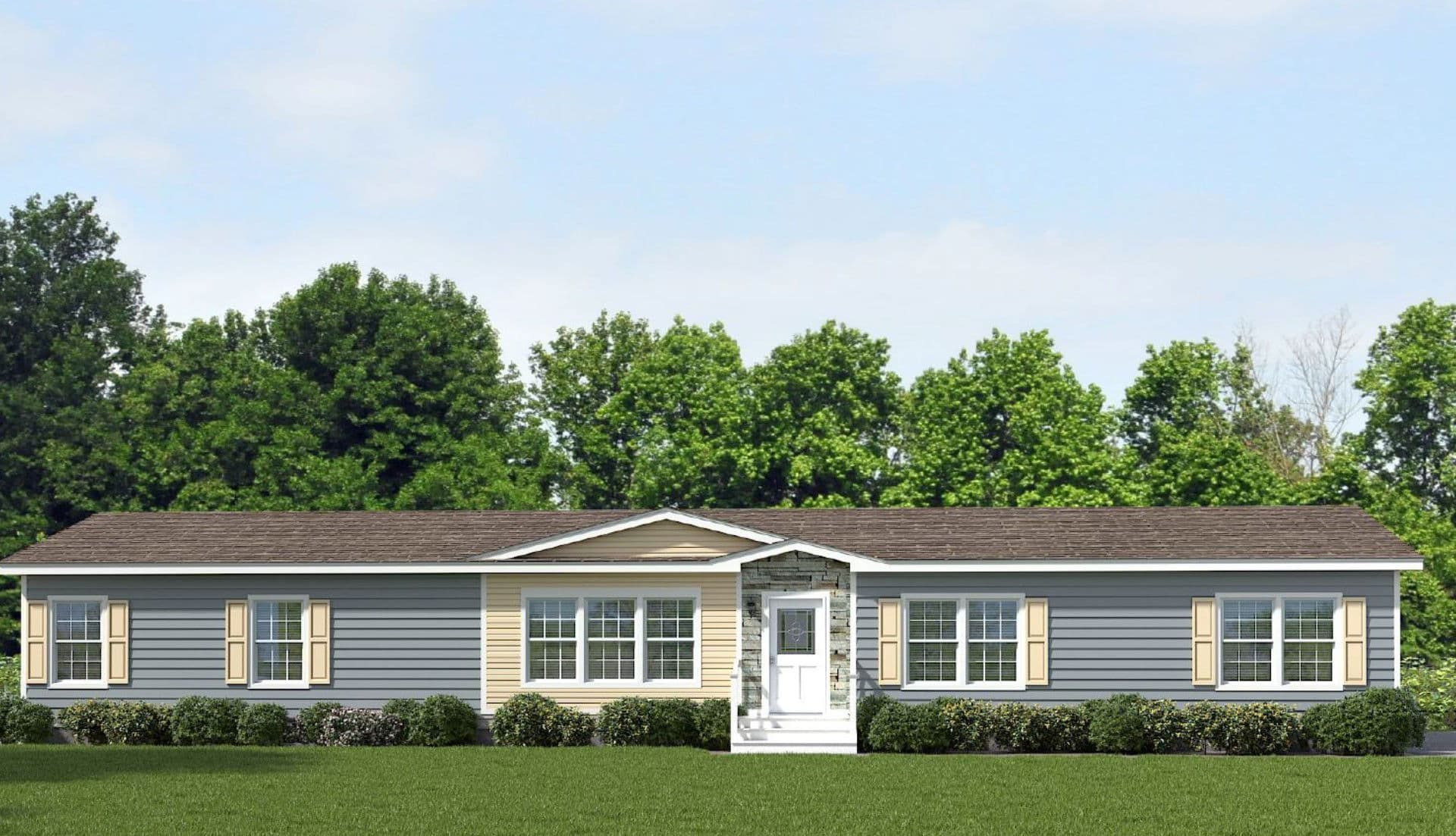 Cypress bend hero, elevation, and exterior home features