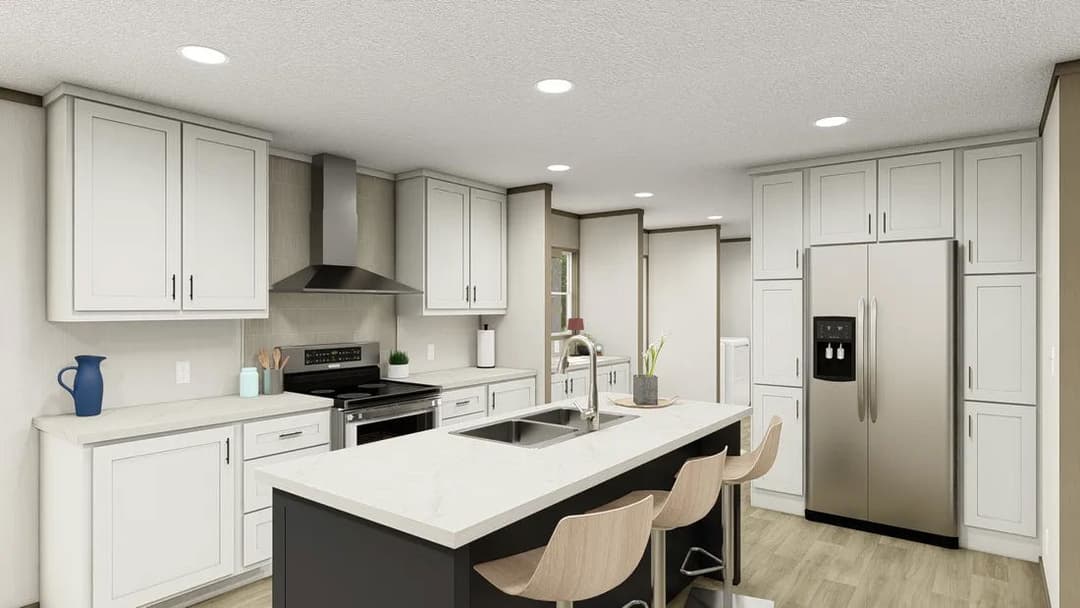 Snowcap kitchen home features