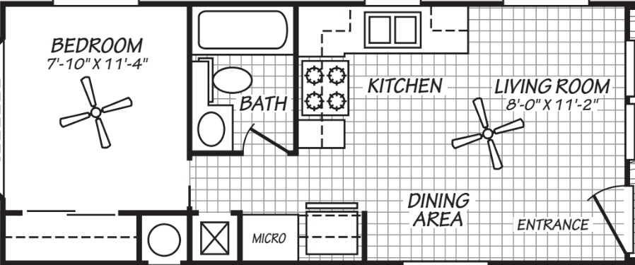 The prospect (12281w) floor plan home features