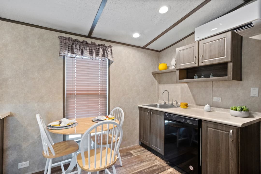 Tiny home 12×36-11fla kitchen home features