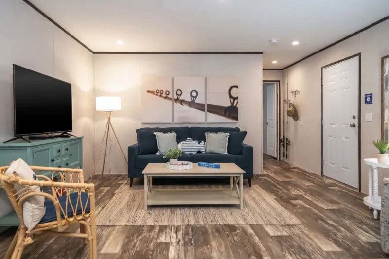 Spire interior home features