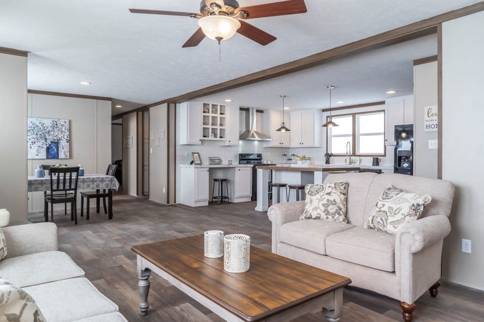 The farmhouse breeze 72 interior home features