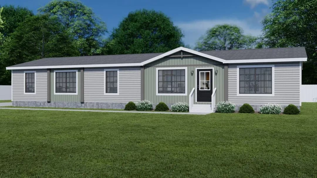 The angelina hero, elevation, and exterior home features