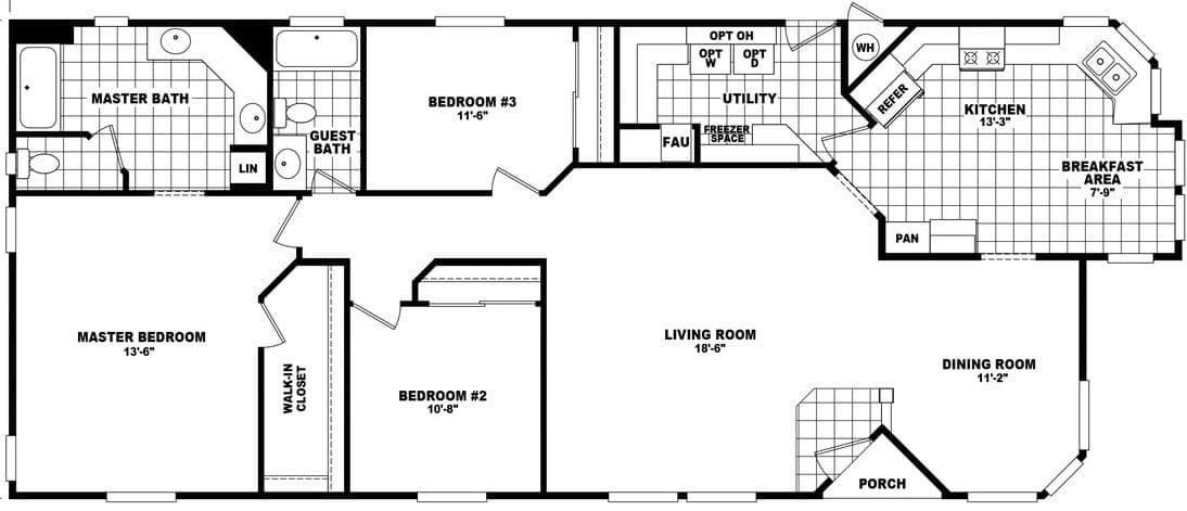 Mountain ridge 28643a floor plan home features