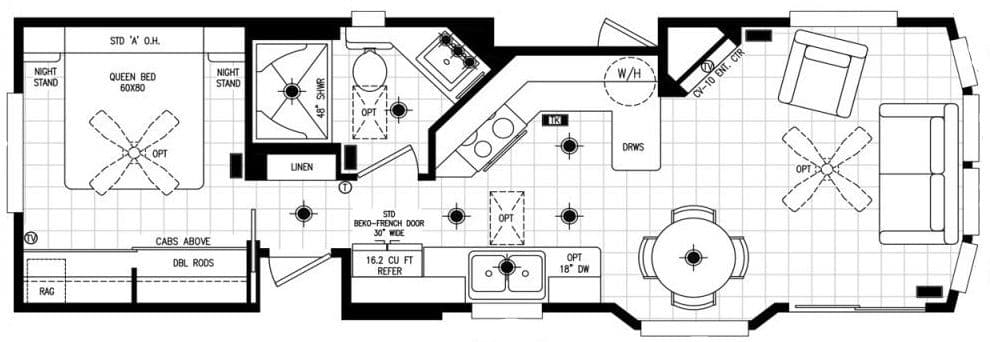 Malibu-120ma11351f hero and floor plan home features