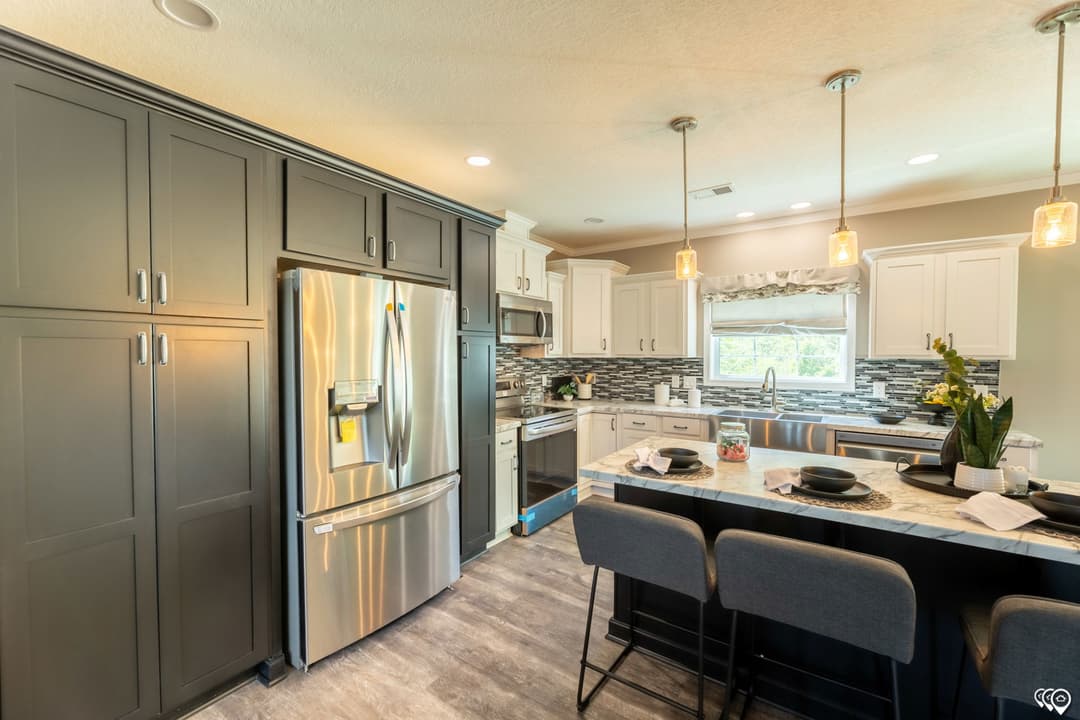 The grove kitchen home features