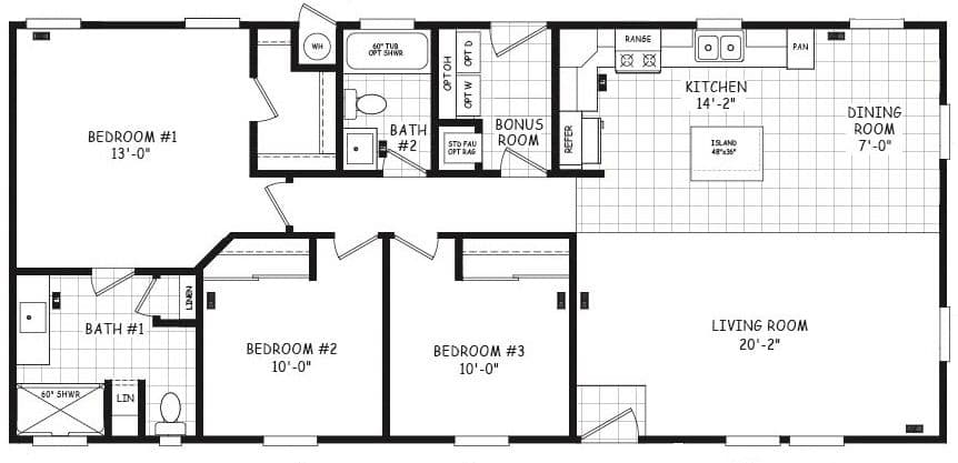 Edge 24523b floor plan home features