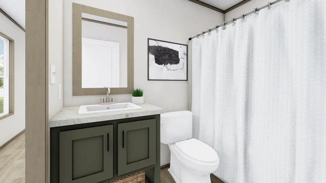 Lewis bathroom home features
