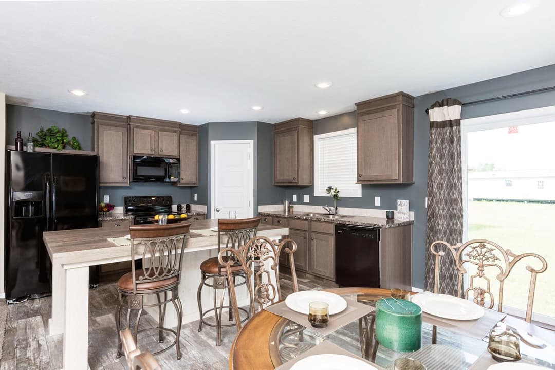 Spring meadow kitchen home features