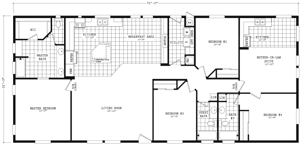 Sierra value 32704d floor plan home features