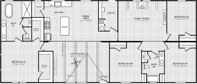 Cavco texas american dream floor plan home features