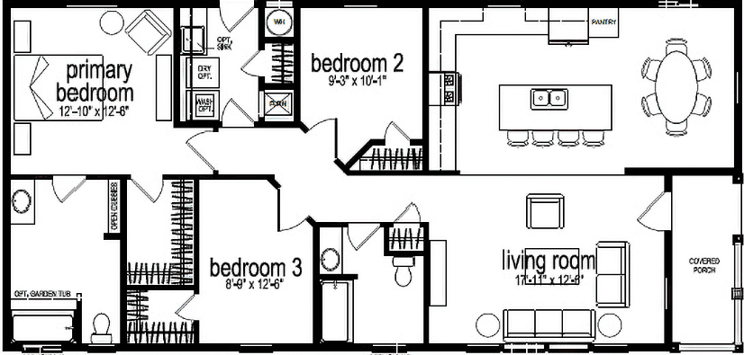 Community fremont 6234 floor plan home features