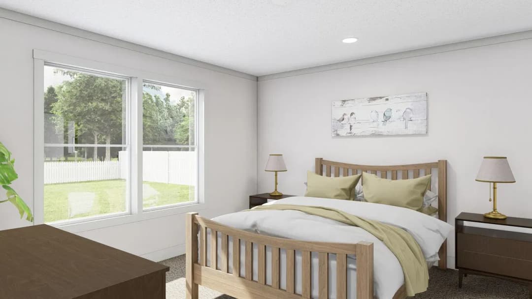 Tempo bedroom home features