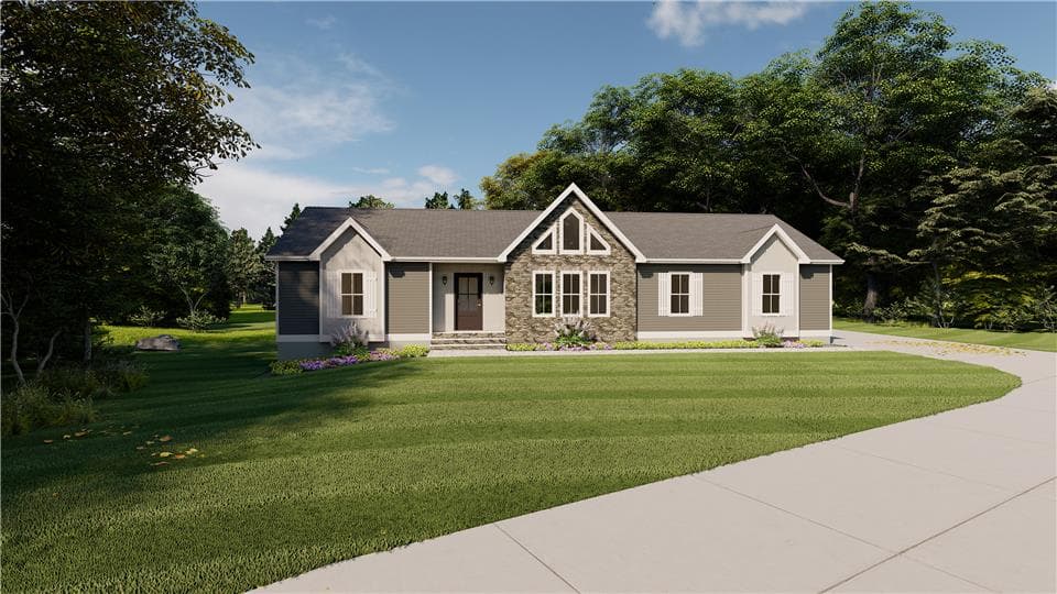 Jacob's creek ii hero, elevation, and exterior home features