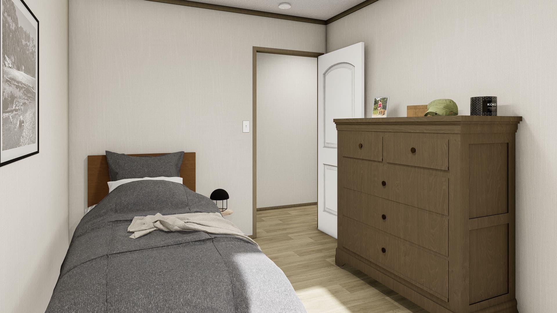 Voyager bedroom home features
