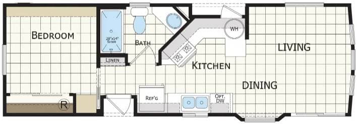 Sussex floor plan home features