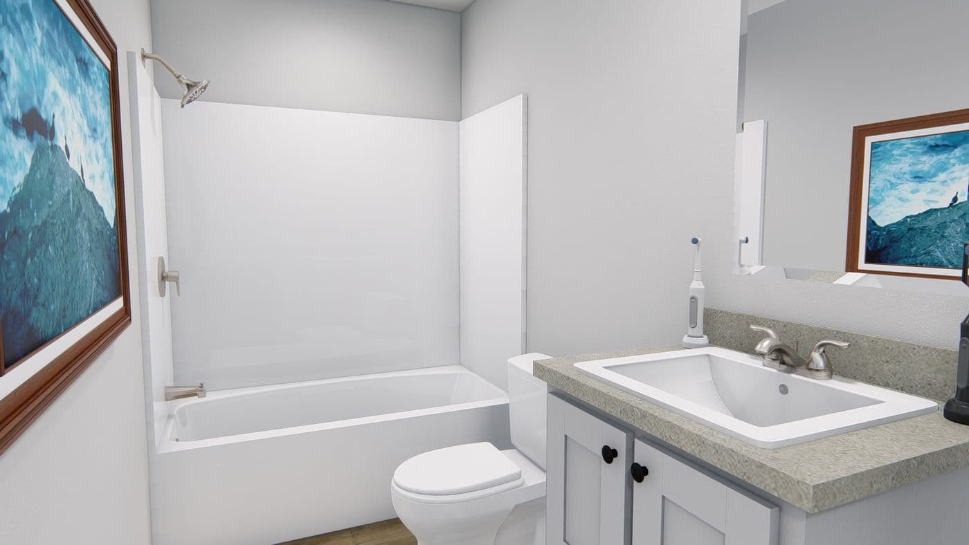 Three little birds bathroom home features